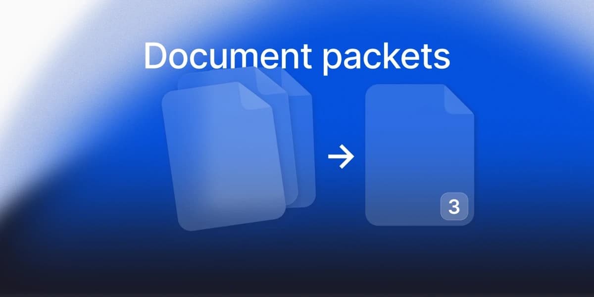 Document Packets: Many Files, One Document, Without the Glue Code