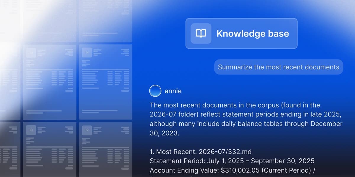 Knowledge Base: The Questions Your Schema Did Not Ask