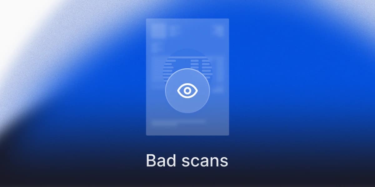 OCR for poor-quality scanned PDFs