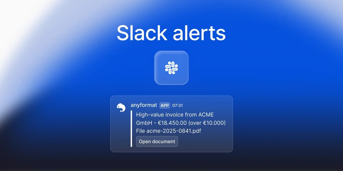 Alerts: Your Workflow Now Tells You When a Document Needs a Person